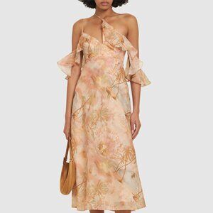Zimmermann Illuminate Flutter Slip Dress